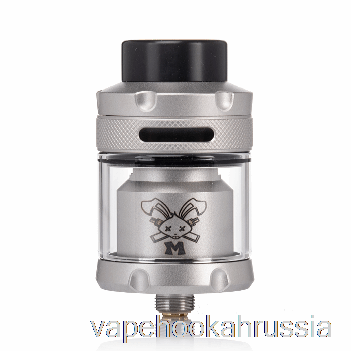 вейп Россия Hellvape Dead Rabbit M 26мм RTA матовое серебро